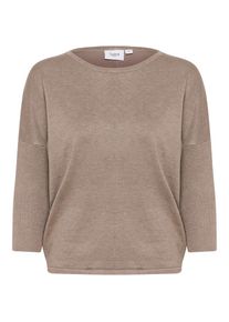 Saint Tropez &raquo;A2561, MilaSZ R-Neck&laquo; Viskosemischung, Casual fit braun, Gr&ouml;&szlig;e M