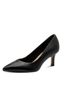 Pumps Tamaris, Damen, Gr. 40, schwarz, Glattleder, unifarben, Schuhe Pumps, Schlupfschuh, Abendschuh, Festtagsschuh in spitz zulaufender Form