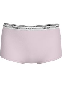 Boxershorts "BOYSHORT", Damen, Gr. XXXL (48), cradle pink, Jersey, Obermaterial: 90% Baumwolle, 10% Elasthan, Calvin Klein Underwear, k&ouml;rpernah, Unterhosen Boxershorts, mit Logomuster