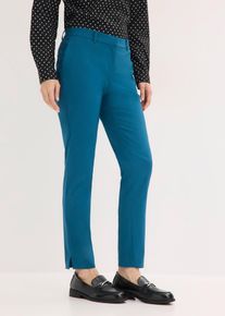 bonprix Femei Pantaloni stretch, albastru, 40