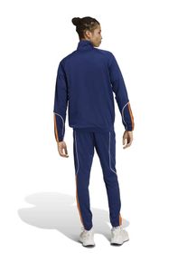adidas Sportswear Tr&eacute;ningov&yacute; komplet 'Stadium' Muži n&aacute;morn&iacute;cka modr&aacute; / marhuľov&aacute; / biela S