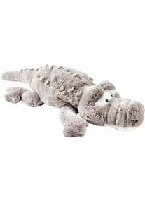 Pl&uuml;schtier Krokodil in Creme/Taupe ca. 85cm
