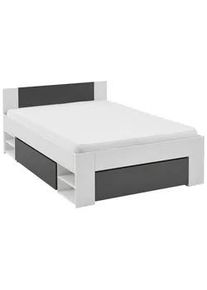 Bett Bett Azurro 2-120 Wei&szlig;/Anthrazit