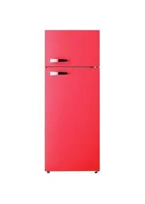 PKM K&uuml;h&ouml;-Gefrier-Kombination GK210-2 FR in Feuerrot