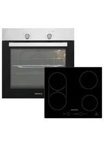 respekta Backofenset ASET1206600l ca. 59,5/55,5/56,5cm Edelstahl