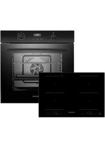 respekta Backofenset ASET7008800l ca. 59,5/59,5/56,6 cm Schwarz