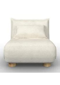 Schlafsessel Bella Wei&szlig; Boucl&eacute;