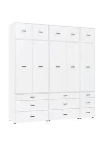 Kleiderschrank Kivo Wei&szlig;