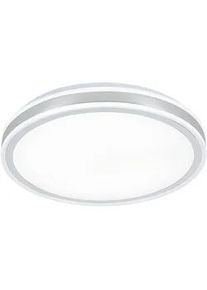 LED-Deckenleuchte Farbi Wei&szlig;/Chrom max. 18 Watt Deckenlampe