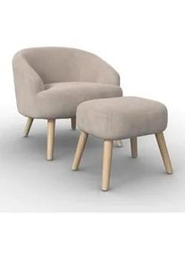 Sessel Sonja Chenille Creme