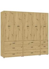 Kleiderschrank Kivo Eiche Artisan