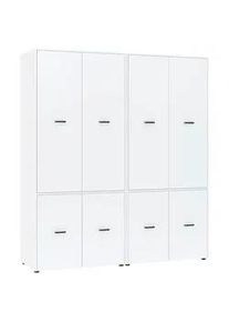 Kleiderschrank Kivo Wei&szlig;