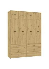 Kleiderschrank Kivo Eiche Artisan