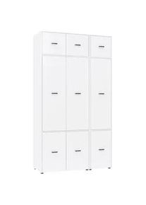 Kleiderschrank Kivo Wei&szlig;