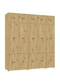 Kleiderschrank Kivo Eiche Artisan