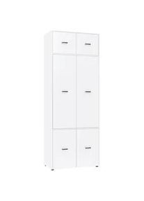 Kleiderschrank Kivo Wei&szlig;