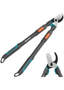Gardena TeleCut Pro L - Teleskopischer Bypass-Astschere - L&auml;nge 65/90 cm