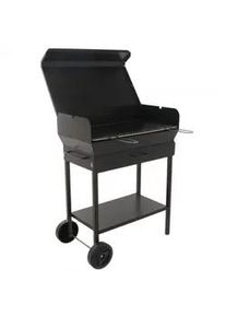 Mille Doriano - Handgefertigter Eisen-Holzkohlegrill - 67,5x37cm