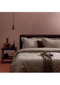 Damai, Bettw&auml;sche &raquo;Streifsatin in Gr. 135x200, 155x220 oder 200x200 cm&laquo; 3 Stk. elegante Bettw&auml;sche aus Baumwolle, Bettw&auml;sche mit Rei&szlig;verschluss, 