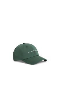 Tommy Jeans, Damen, Baseball Cap &raquo;TJM LINEAR LOGO&laquo; Regular fit mit festem Schirm, Shadow Pine, Shadow Pine, Klassische Baseball Cap von Tommy Hilfiger
