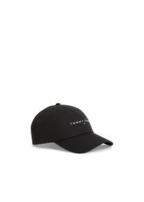 Tommy Jeans, Damen, Baseball Cap &raquo;TJM LINEAR LOGO&laquo; Regular fit mit festem Schirm, Black, Black, Klassische Baseball Cap von Tommy Hilfiger Jeans