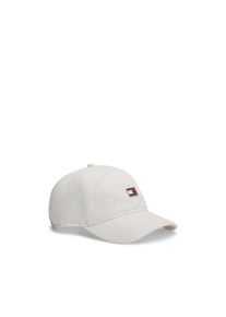 Tommy Jeans, Damen, Baseball Cap &raquo;TJW HERITAGE PLAQUE&laquo; Regular fit mit festem Schirm, Ancient White, Ancient White, Kappe von Tommy Hilfiger Jeans