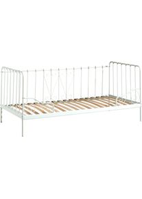 Vipack, &raquo;Alice, Bettgestell Metall, pulverbeschichtet, in nostalgischem Design&laquo; B/H/T ca. 205x89, 5x94, 5cm, zwei Farben zur Auswahl, Metallbett inkl.