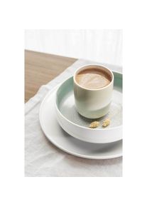 Seltmann Weiden, Becher &raquo;Kaffeebecher ohne Henkel Sento Home 400 ml 6er Set&laquo;, Aura mint, Porzellan,