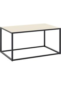 set one by Musterring, Couchtisch &raquo;Reno&laquo; 1 Stk. tlg. Ma&szlig;e (BxHxT in cm) 100 x 50 x 60, graphit schwarz/glas kaschmir glanz + graphit schwarz + glas 