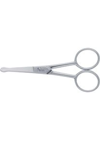 ERBE&reg; ERBE, Damen, Bartschere f&uuml;r Bart-- und Nasenhaare, silberfarben, silberfarben, Einfaches Trimmen des Barthaares