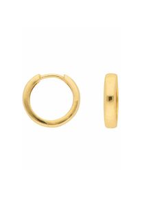 Adelia&acute;s Adelia ́s, Damen, Paar Creolen &raquo;585 Gold Ohrringe Creolen &Oslash; 15 mm&laquo;, gold, gold, Ma&szlig;e - &Oslash; 15 mm - Breite 3 mm