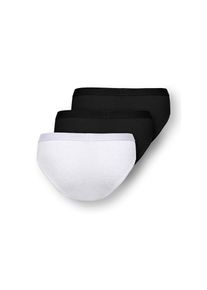 KIDS Only, Herren, Slip &raquo;KOGLOLA 3-PACK LOGO BRIEFS ACC&laquo; Packung, 3 Stk., Super Light Grey Melange Pack:3-Pack Black, 3 Stk., 134/140 - 3 Stk., Super 