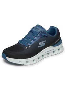 Skechers, Herren, Slip-On Sneaker &raquo;GLIDE-STEP PRO-WAVERRA&laquo; Laufschuh, Sportschuh in veganer Verarbeitung, schwarz-blau, 48,5, Skechers Sneaker mit 