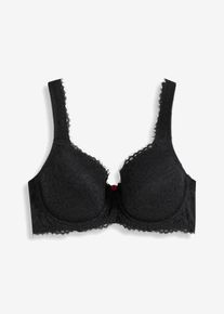 Voorgevormde bh met beugels - zwart - maat 105F - bonprix