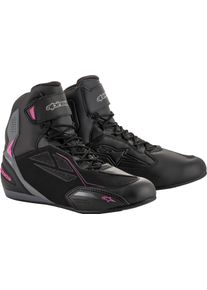 Alpinestars Stella Faster 3, short boots Drystar women , color: Black/Dark Grey/Pink , size: 7.5 US