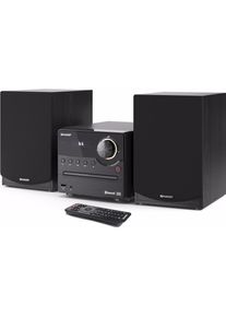 Sharp XL-B512BK (Bluetooth, 2x 22 W), Stereoanlage, Schwarz