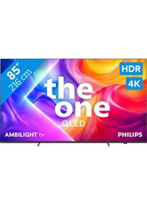 Philips 85PUS9000/12 (85", PUS9000, QLED, 4K, 2025), TV, Schwarz