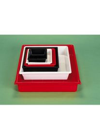 KAISER FOTOTECHNIK Laborschale, 13 x 18 cm, weiss (Laborutensilien), Analogfilmentwicklung, Weiss