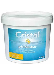 Cristal d'Arques Cristal d'Arques, Brunnen + Gartenteich, CRISTAL PH-Senker 6 kg, Eimer