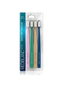 Mediblanc, Handzahnb&uuml;rste, - Toothbrush with soft bristles 4 pcs (Weich, 4 x)