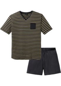 Shorty, schwarz, Gr&ouml;&szlig;e 44/46 (S), mit Baumwolle, bonprix
