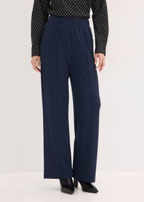 Schlupfhose aus fester Interlock-Qualit&auml;t, blau, Gr&ouml;&szlig;e 48/50 (XL), bonprix