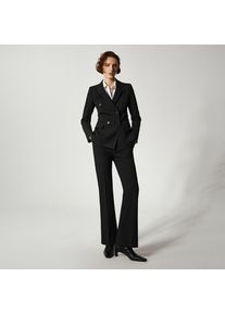 Allingentle Women Pantsuit 2 Piece Set Double-Breasted Women's Blazer Slim Fit Fashion for Office Outfits Customize