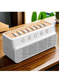 8 Natural Sounds Baby White Noise Sleep Machine Wireless Bluetooth-compatible Speaker Portable Music Box Bedroom Sleep Aids Tool