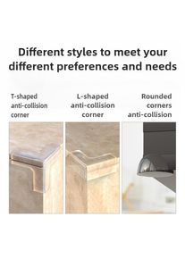 Collision Corner Baby Table Protective Equipment Anti-collision Corner Protection Glass Table and Chair Corner Protection Cover