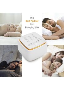 Rechargeable White Noise Machine For Sleeping Sound Machine For Baby Adults 30 Soothing Sounds Warm Light