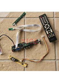 For CLAA170EA10 M170E8 M170EG01 M170ETN01 Matrix Controller Board DIY Kit 1280*1024 1280x1024 HDMI+VGA+AV+USB LVDS 30-Pin 2-CCFL