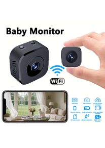 1080P HD Mini WiFi Camera Indoor Safety Security Surveillance Baby Monitor Night Vision Camcorder IP Cam Audio Video Recorder