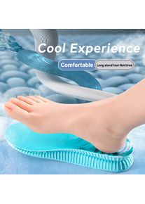 1 Pair Sport Insoles Super Soft Breathable High-elasticity Shock Absorption Running Shoe Pad Running Insoles Foot Insole