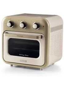 Ariete Vintage Beige Hei&szlig;luftfritteuse und elektrischer Ofen 16L
